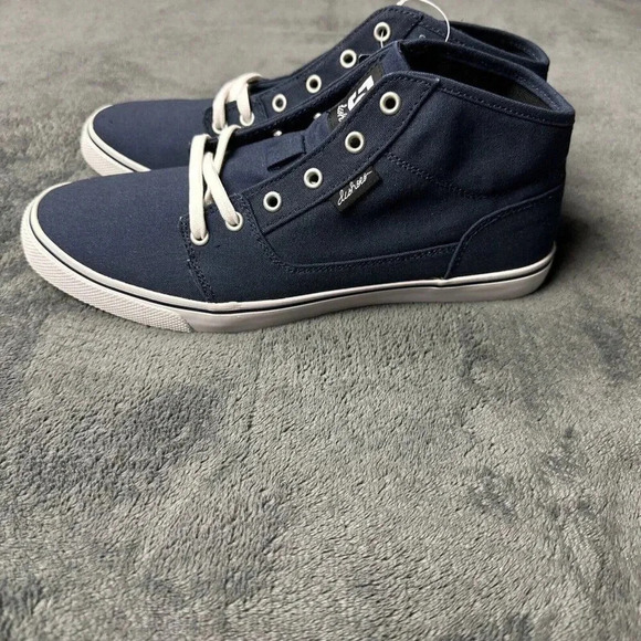COPY - DC Bristol Mid Canvas Women's Casual Skate Shoe Blue Size 10 New - Picture 5 of 17